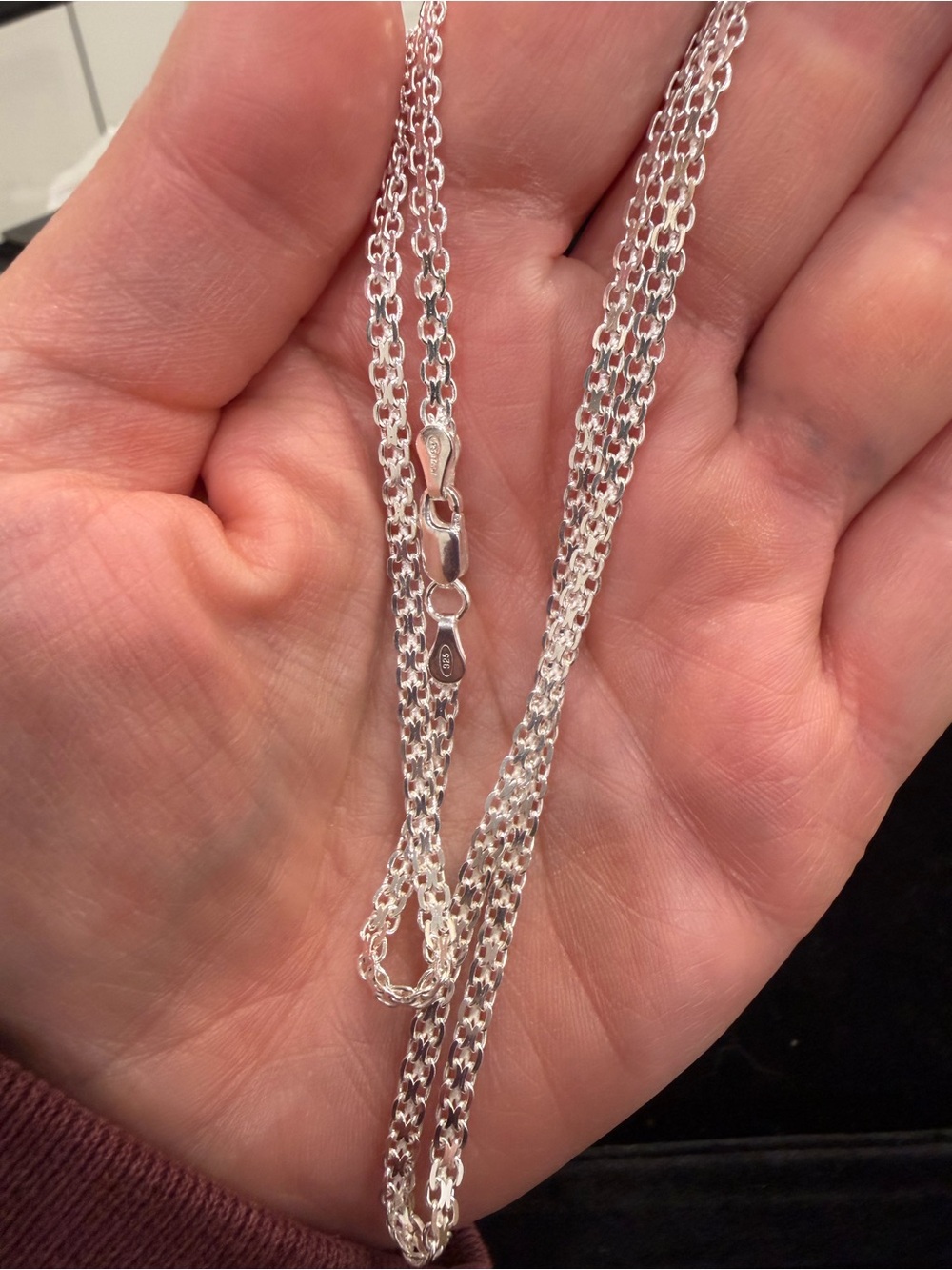 925 Sterling Silver Chain 20 Inches and 6.47 grams